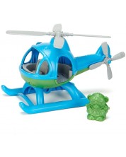 Детска играчка Green Toys - Хеликоптер, син -1