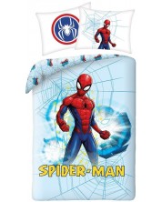 Детски спален комплект Uwear - Spider-Man, светъл фон