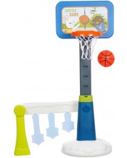 Детски спортен комплект 2 в 1 King Sport - Баскетбол и футбол