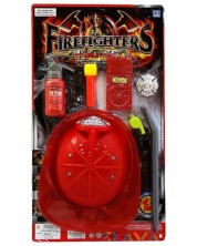 Детски комплект Raya Toys - Пожарникарски аксесоари -1