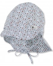 Детска лятна шапка на точки с UV 50+ защита Sterntaler - 53 cm, 2-4 години -1