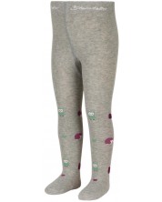 Детски памучен чорапогащник Sterntaler - С горски животни, 110/116 cm, 4-5 години -1
