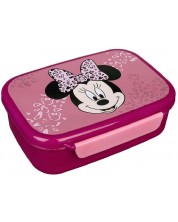 Детска кутия за храна Undercover Scooli - Minnie Mouse -1