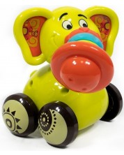 Детска играчка Raya Toys - Слонче на колела, асортимент -1