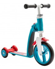 Детска тротинетка 2 в 1 Scoot&Ride - Highwaybaby+, синя -1