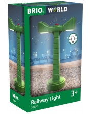Дестка играчка Brio - Осветление за железопътно трасе