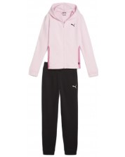 Детски спортен екип Puma - Hooded Sweatsuit , розов