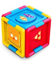 Детско логическо кубче Hola Toys -1