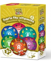 Детски пъзел Art Puzzle от 54 части - Научи витамините