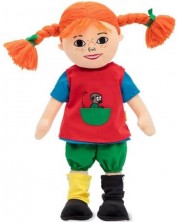 Детска играчка Pippi - Говореща мека кукла Пипи, 40 cm