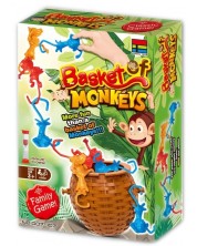 Детска игра за бързина Kingso - Кошница с маймунки