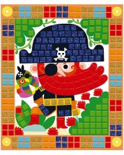 Детска игра Janod - Мозайка с пирати -1