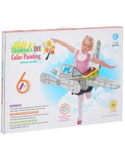 Детски комплект GОТ - Самолет за сглобяване и оцветяване -1