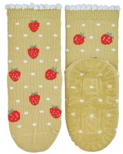 Детски чорапи със силиконова подметка Sterntaler - С ягоди, 25/26, 3-4 години -1
