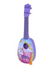 Детски музикален инструмент Simba Toys - Укулеле MMW. еднорог -1