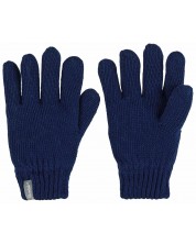 Детски плетени ръкавици Sterntaler - 5-6 години, тъмносини -1