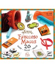 Детски комплект за фокуси Djeco - Fabuloso Magus, 20 фокуса -1