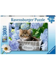 Детски пъзел Ravensburger от 300 XXL части - Малко коте -1