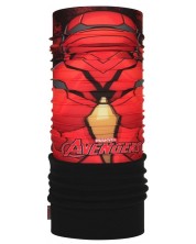 Детска кърпа за глава BUFF - Superheroes Jr Polar Iron Man, червена