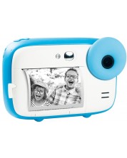 Детски моментен фотоапарат AgfaPhoto - Realikids, син