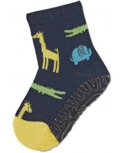 Детски чорапи със силикон Sterntaler - С животни, 17/18 размер, 6-12 месеца -1