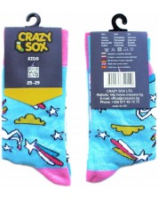Детски чорапи Crazy Sox - Еднорог, размер 25-29