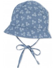 Детска лятна шапка с UV 50+ защита Sterntaler - 47 cm, 9-12 мeсеца, синя -1