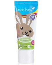 Детска паста за зъби Brush Baby - Applemint, Заек, 50 ml -1