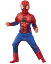 Детски карнавален костюм Rubies - Spider-Man Deluxe, 9-10 години