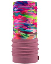 Детска кърпа за глава BUFF - Junior Polar Chroma, Fuchsia , многоцвета