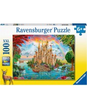 Детски пъзел Ravensburger от 100 XXL части - Приказен замък