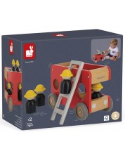 Детска играчка Janod - Пожарна кола Bolid -1