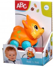 Детска играчка Simba Toys ABC - Количка животинче, асортимент