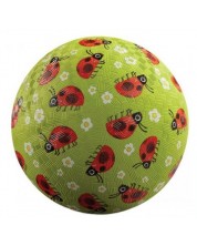 Детска топка за игра Crocodile Creek - Калинки, 18 cm