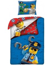 Детски спален комплект Halantex - Lego, City Police