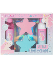 Детски комплект за баня Martinelia - Little Unicorn, 4 части -1