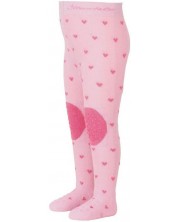 Детски чорапогащник за пълзене Sterntaler - Мишле, 92 cm, 2-3 години, розов -1