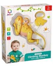 Детска играчка Raya Toys - Катереща се маймунка -1