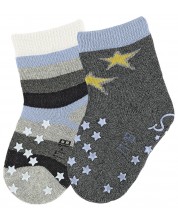 Детски чорапи за пълзене Sterntaler - 15/16, 4-6 месеца, 2 чифта