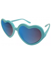 Детски слънчеви очила Maximo - Mini, сърце, зелени -1