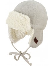 Детска зимна шапка ушанка Sterntaler - За момчета, 39 cm, 3-4 месеца -1