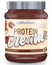 Dessert Protein cream, шоколад и лешник, 330 g, Nutriversum