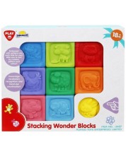 Детски кубчета PlayGo - Пирамида -1
