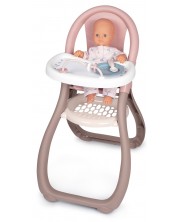 Детска играчка Smoby - Столче за хранене на кукли -1
