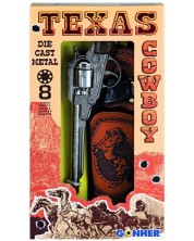 Детска играчка Gohner Wild West - Револвер с кобур -1