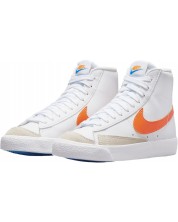 Детски обувки Nike - Blazer Mid '77,бели/оранжеви