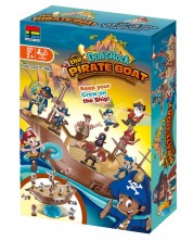 Детска игра за баланс Kingso - Дженга пирати -1