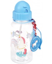 Детска бутилка за вода Rex London - Вълшебният еднорог, 500 ml -1