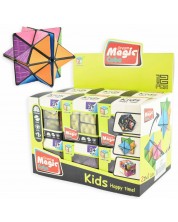 Детска играчка Kikkerland - Магически куб, променящи се форми -1