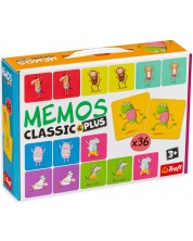 Настолна мемори игра Memos Classic&plus - Движи се и играй  - Детска -1